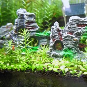 Aquarium Creative Ornaments Resin Mountain Tree Root Decoration Fish Tank Landscaping Decoration