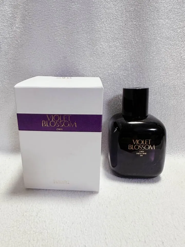 Zara Dress Time Zara Violet Blossom Perfume Review Bottle Violet