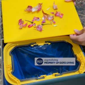 Goto Tabi Tempat Tong Kotak Sampah Gantung Dapur Kamar Mandi Aesthetic