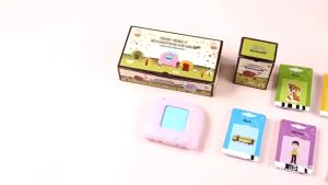 【224 Picture】Flash Cards Kids Reader Smart Machine Educational Toy Early Learning English Speaker Reading Audio Children Birthday Gift