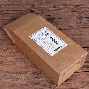 Hộp Giấy Da Bò Hộp Gấp Đơn Giản Hộp Đựng Trà Lá Trà Hoa Quả Khô Hộp Đóng Gói Trà Đơn Giản Thông Dụng Đồ Ăn Vặt Hộp Quà Rỗng