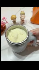 [1-3 Days Delivery] 380ml Self Mixing Mug Rechargeable Stainless Steel Coffee Mug With Cover Double Wall Insulation Automatic Magnetic Stirring Coffee With Cup Portable Coffee Cup Auto Magnetic Mug Electric Stirring Mug Juxutt