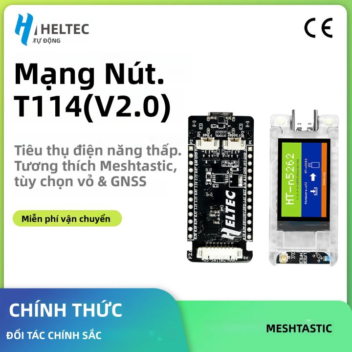 Bo Mạch Phát Hiện Heltec T114 V2 Meshtastic Với nRF52840 SX1262 LoRaWAN ...