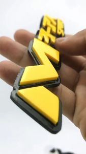 EMBLEM MOTOR MIO VERSI JEPANG VARIASI HURUF TIMBUL 3D BAHAN RESIN