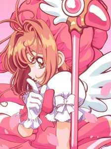 Bandai | C-Cardcaptor Sakura Anime Bộ Tranh Gắn Đá Kawaii Khảm Vuông Acrylic Nghệ Thuật Thủ Công Trang Trí Nhà Sáng Tạo Quà Tặng