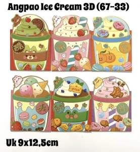 Angpao imlek Boba 9x125cm isi 6pc