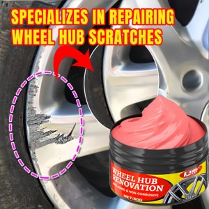 Universal Hub Repair Kit - Alloy Wheel Scratch and Wear Repair Agent Oxidation Protection Cream Tire Wheel Rim Polisher