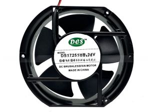New DCS 17CM DS17251HB12 High Airflow Heat Sink Fan DC12V 24V 2.1A 1.2A for Computer Hardware Monitor Accessories