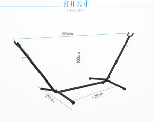 Double Canvas Hammock with Tassels Outdoor Camping Indoor Home Use Anti-tilt Design for Adults White Color Hanging Bed