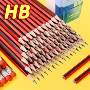 Hami 30pcs Red/Yellow Pencil With Eraser Primary School Student HB Pencil High-Quality Writing Pencil