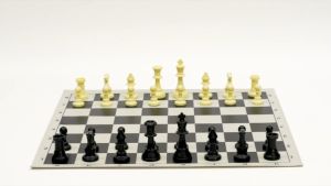 51 x 51cm Roll Type Chess Mat: A Portable Chess Board for Beginners