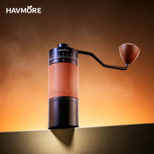 Havmore Lightweight Portable External Adjust Precision CNC Stainless Steel Burr Durable Manual Coffee Grinder