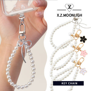 พวงกุญแจเรโทรจี้ไข่มุกเรียบง่ายจี้เครื่องประดับของตกแต่งสร้อยคอจิวเวลรี่น่ารัก