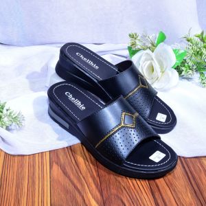 sandal flat wanita hak tinggi kekinian termurah ternyaman menarik & ringan dipakai (IE 10)
