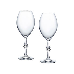 Passion Series Red Wine Champagne and Cocktail Glasses Pair
