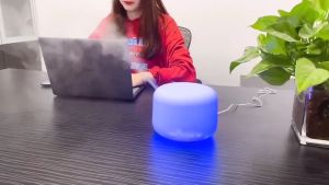 7 LED Ultrasonic Air Humidifier With Essential Oil Diffuser Aromatherapy USB Power For Room