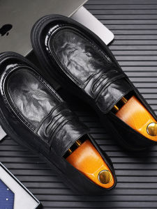 Breathable Leisure Mens Leather Shoes