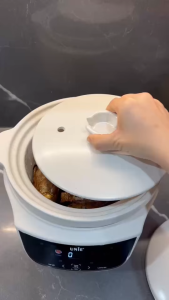 Nồi kho hầm dưỡng sinh 5 in 1 UNIE USC888 nắp sứ kép cao cấp – giữ nhiệt khóa ẩm bằng vi áp suất - An Gia Phúc