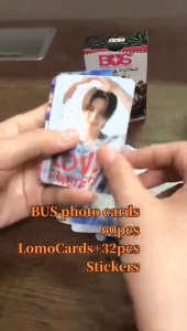 LVYIMAO การ์ด วง bus 30 ชิ้น/กล่อง LOMO การ์ด Bus Post Poster โลโม่การ์ด โปสการ์ด โปสเตอร์ พร้อมส่ง วง BUS ในกล่องมี 30 ใบ