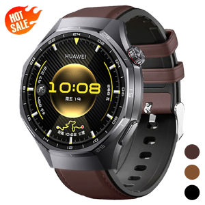 22mm Leather Silicone Band For HUAWEI WATCH 5 4 46mm GT 6 Pro GT6 5 4 Buds Ultimate Strap For Honor MagicWatch 2 46mm Bracelet