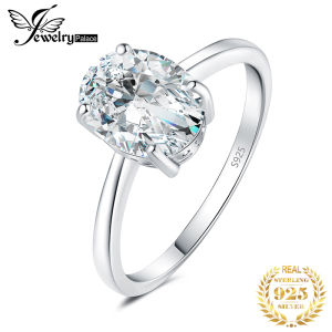 JewelryPalace D Color Moissanite Ring: A Classic Solitaire Engagement Option