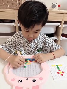 Rabbit Magnetic Writing Drawing Board for Children Early Learning Educational Toys