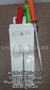 SCABBARD aksesori Knife Pouch | Knife Sheath Untuk Pasar & Sembelih | Cover Pisau Portable SKH10-2(Knives Not Included)