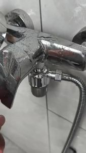 Reusable Stainless Steel Spin Down Sediment Water Filter for Faucets & Household Appliances