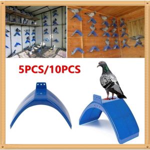 5/10PCS Pigeon Rest Stand Frame Grill Dwelling Roost Pigeon V Roost Perches Roost Bird Equipment