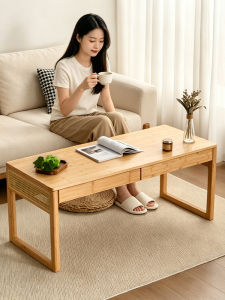 MEIZHULIJIA | Multifunctional Simple Rattan Tea Table