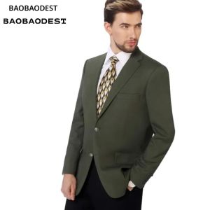 "เสื้อแจ็คเก็ตเบลเซอร์แบบกําหนดเองสําหรับผู้ชาย - ผ้ายืดระดับพรีเมียม เสื้อโค้ทกีฬาแบบคลาสสิก เสื้อสูทสั่งตัดสําหรับธุรกิจ งานแต่งงาน