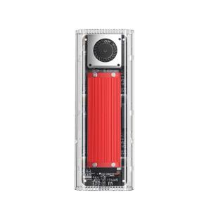 Orico | USB4 M.2 NVMe External Hard Drive Enclosure with Thunderbolt 4/3 Compatibility and Fan Cooling