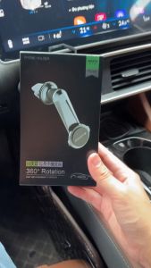 Đế giữ điện thoại trên ô tô ASHITO hít nam châm xoay 360 độ kẹp cửa gió