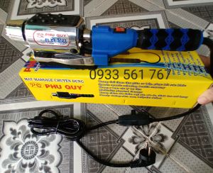 Máy Massage Cầm Tay Phú Quý LOẠI 1 - Máy Massage Mini (Tặng Kèm 1 Bộ Than)