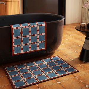 HAIMASHENGKANG | Water Absorbing Anti-Slip Stain Resistant Bathroom Mat