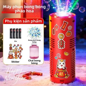 CEYU | Máy Tạo Bong Bóng Tự Động có Đèn LED