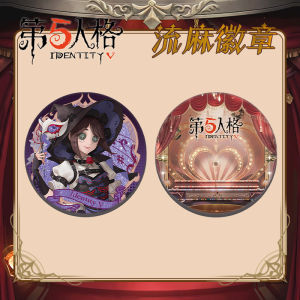 Newly Designed Gardener Flowing Sand Badge 58mm Double-Sided Acrylic Barrette for Otaku Collectibles And Gaming Accessories