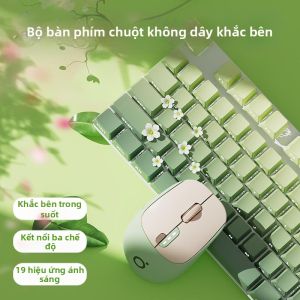 EWEADN | Wired Three-mode Gaming Mechanical Keyboard with RGB