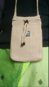 Tas Serut Wanita & Tas Rajut Polos: Tas HP Selempang Terbaru