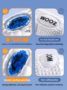 ZUYINBULUO | Elevating Cushion Insoles for Men and Women