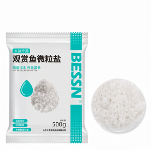 BESSN | Sterilizing Water Purifying Softening Yellow Aquarium Salt Balls for Ornamental Fish Koi