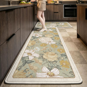 ZHIJIANYOUJIA | Waterproof Oil-Resistant Slip-resistant Easy-Clean Floor Mat