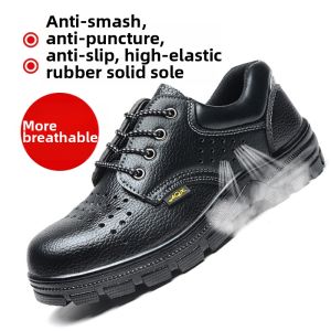 Anti-slip Waterproof Steel-toe Safety Shoes