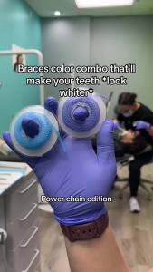 KUCUDENT Dental Orthodontic Elastic Power Chain For Braces Rubber Band Ultra Powerchains Long/Short/Continuous Ortho Materials