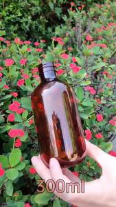 EELHOE | 【M】Flip Top Dispenser Bottles 300ML 500ML Refillable Plastic For Lotion Shampoo Soap Travel Bathroom Essentials