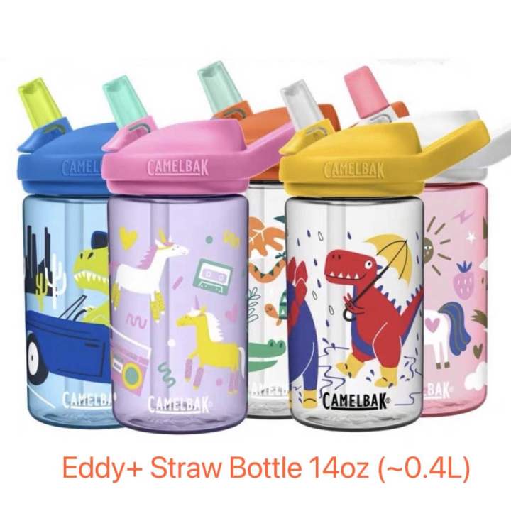 READY STOCK! Camelbak Kids and Children Water Bottle with straw 0.4L ...