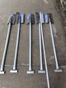 Cây Len đào đất xúc đất trồng cây lưỡi siêu bén ( Hàng Xịn Thép Dầy - Dài 1m2 )