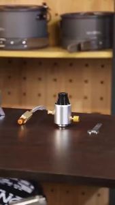 Cylinder Adapter Gas Cylinder Pressure Regulator Cartridge Stable Output for Low-Temperature and High-Altitude Environments Fuel