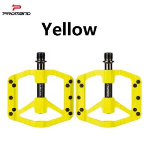 Promend | PROMEND Nylon Bicycle Pedals 3 Bearings Ultralight Anti-sli Wide Pedals For BMX MTB Road Bike Pedal Sealed Bearing Bike Pedals