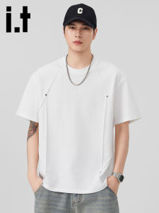 izzue | Deconstructed Studs T-Shirt Short Sleeve